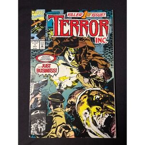 Terror Inc 1 Marvel Comics 1992 Killer 1st Issue Just Business Comic Book